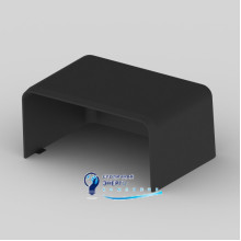 Заглушка кабельного канала EKD 80x40 Kopos  8501_FB ПВХ черный