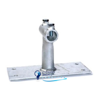 Держатель мачты молниеприемника д. 31 мм, оцинкованный, NL0131, ДКС