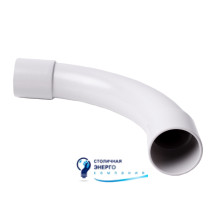 Колено для пластиковых труб EN Ø40мм, 4140_KB