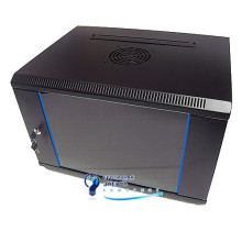 Шкаф коммутационный настенный 15U 600x600 разборной, черный