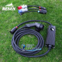 Зарядная станция Besen 32A-1Ф/24А-3Ф 230/400В 16 кВт розетка Type 2 с экраном + адаптерами на розетку Schuko 16A, CEE32A 3pin, CEE32A 5pin с кабелем 6,5 м + APP BS-PCD050