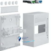 Мини-щиток 30V GD106N на 6 модулей накладной Hager
