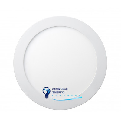 Панель светодиодная круглая, 18W накладная 6400K, 1440lm