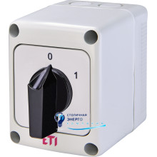 Переключатель CS 25 92 PN (4p_«0-1» IP65 25A)