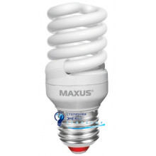 Лампа енергозберігаюча 15W Maxus T2 Full spiral 3-ESL-199-1 2700К, Е27 (набір 3 шт.)