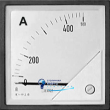 Амперметр AC 90˚ 1200/5A 72x72 мм с перегрузкой 2In