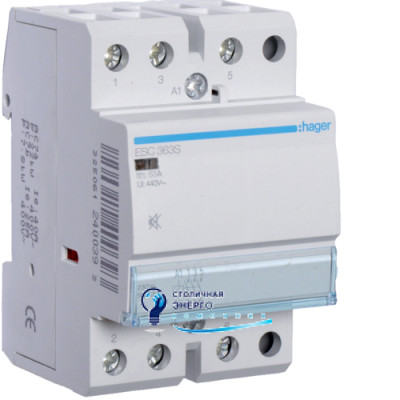 Контактор безшумний 63A, 3НВ, 230V