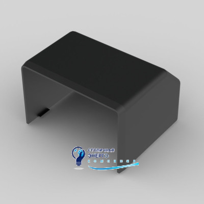 Заглушка для кабельного канала LH 60x40 Kopos  8651_FB ПВХ черный