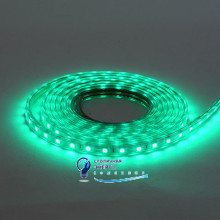 Светодиодная лента VOLGA 220-240V зеленая IP65