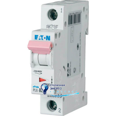 Автоматический выключатель Eaton Moeller PL6-B4/1