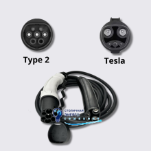 Зарядный кабель Type 2 - Tesla 32А 230В однофазный Olink