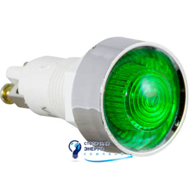 Сигнальная арматура PLS 220V зеленая