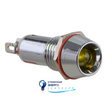 Сигнальная арматура AD22C-10 желтая 220V AC