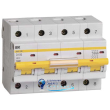 Автоматический выключатель ВА47-100 4Р 100А 10kA D IEK
