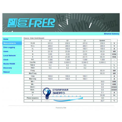 Преобразователь интерфейса RS-485/Ethernet