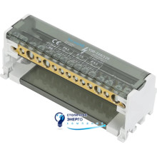 Распределительный блок Vector VS VJB-215/125 на DIN-рейку, 125A, 15 выходов