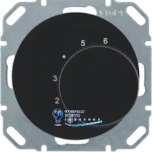 Регулятор температуры помещения, до 10А/250V, черный, R.x