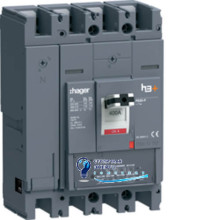 Автоматичний вимикач h3+, P630, In=400A, 4P, 110kA, LSI