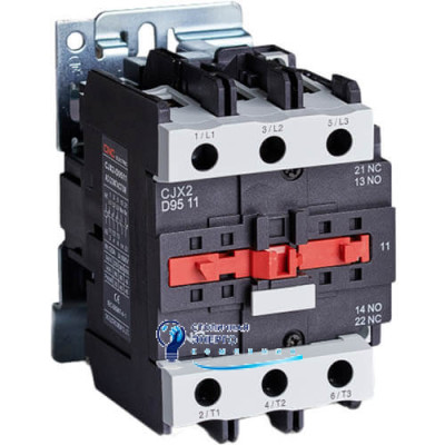 Контактор електромагнітний CNC CJX2-9511 45kW, NO+NC 110V, 95А