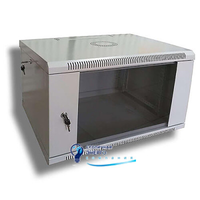 Шафа комутаційна настінна 4U 600x350 розбірна