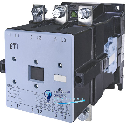 Контактор CES 400.22 (200 kW) 230V AC