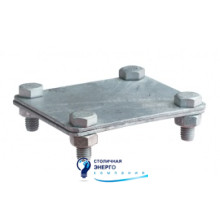 Соединитель крестовой полоса-полоса, 60х60мм