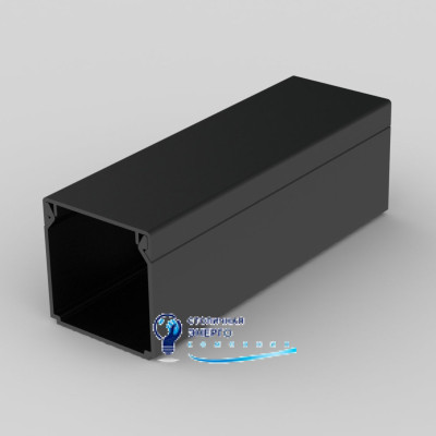 Кабельный канал LHD 40х40 мм УФ-устойчивый Kopos  LHD 40X40_FD ПВХ черный