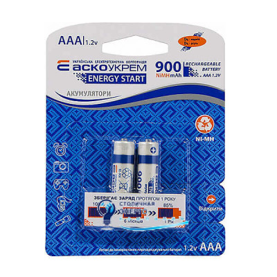 Акумулятор ENERGY START NH-AAA900 ES (blister 2)