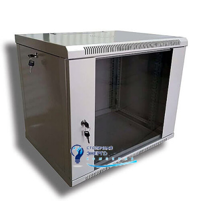 Шафа комутаційна настінна 9U 600x450 розбірна