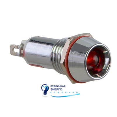 Сигнальная арматура AD22C-10 красная 220V AC