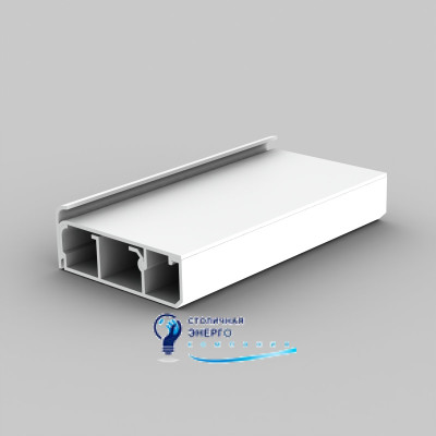 Короб напольный шириной 80мм, LPK 80X25_HD