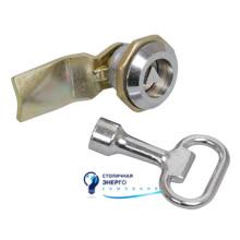 Замок-засувка 22-25/44 із тригранним ключем IP54 IEK