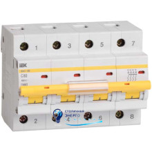 Автоматический выключатель ВА47-100 4Р 35А 10kA С IEK