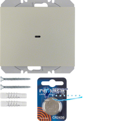 Передатчик 1-кан. KNX-quicklink K.5 стальной лак