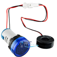 Амперметр цифровой ED16-22AD 0-100A (синий)