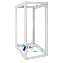 Стійка серверна дворамна СТ-24U-06-10, сіра