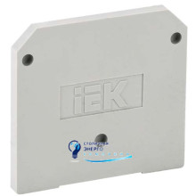 Заглушка для ЗНИ-35мм² (JXB125A) серая IEK