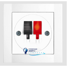 Розетка акустична HI-FI біла FIORENA
