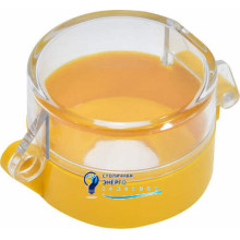 Блокирующий кожух с крышкой EPS-Y (основа желтая, крышка прозрачная)