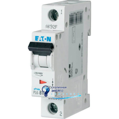 Автоматический выключатель Eaton PL6-C10/1