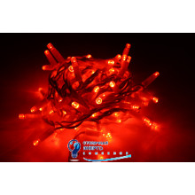 Гірлянда вулична світлодіодна «Нитка» Lumion String Light, 200 led, зовнішня, червоний