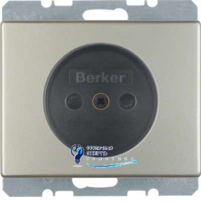 Розетка без з/к, защ.контактов, нержавеющая сталь, 16А/250V ARSYS