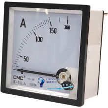 Амперметр аналоговый CNC YC-А96 300/5А 1,5 АС 96x96мм