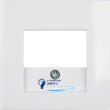 Накладка для розеток для громкоговорителей, USB-розеток, полярная белизна S.1