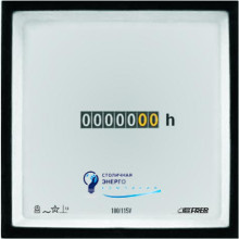Счетчик моточасов AC 90˚ 72x72 мм