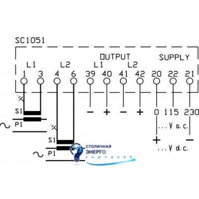 Высокоточный измерительный преобразователь тока 0.2, 115-230V AC (или по запросу)