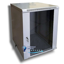 Шафа телекомунікаційна настінна 15U 600x450 розбірна
