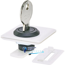 Замок ECGLK-P (пластиковый, 2 ключа)