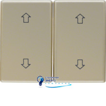 Клавиша 2Х со знаком «Стрелки», бронза, ARSYS