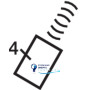 Пульт 4-канальный KNX-Радио